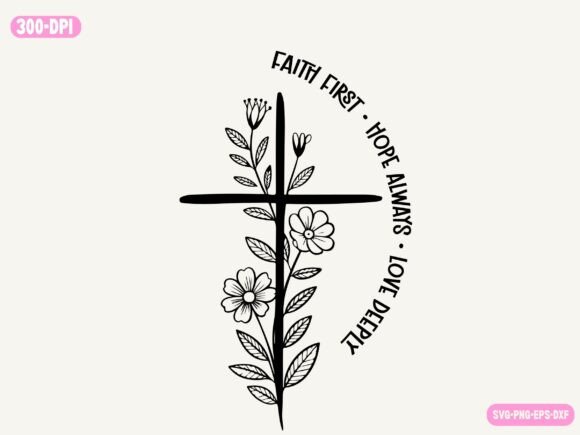 Floral Cross Christian SVG: A Faith-Filled Embroidery Design for Real Projects