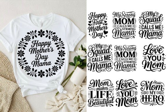 Happy Mother’s Day SVG Design Bundle