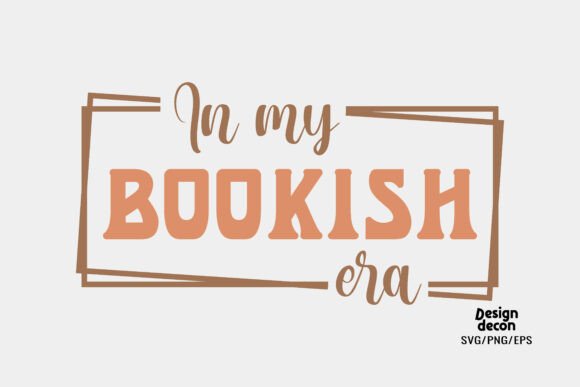 In My Bookish Era SVG PNG