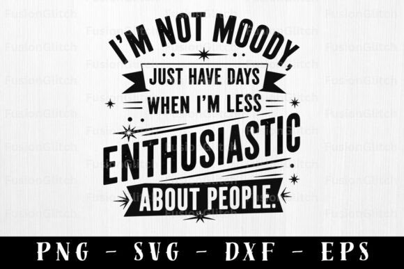 Introvert SVG PNG Moody Quote Sarcastic