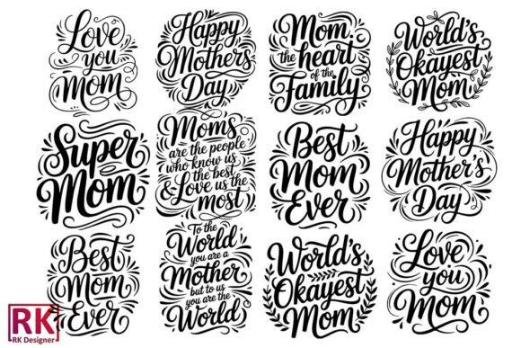 Mother’s Day SVG Design Bundle