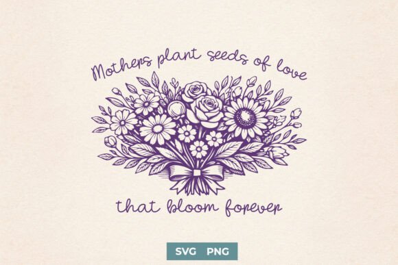 Mothers Day SVG PNG, Floral Mom Shirt Review