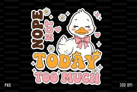 Nope Not Today Duck Embroidery Design Review