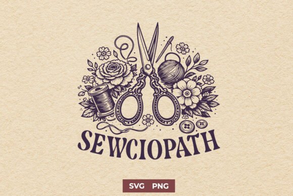 Sewciopath SVG Funny Sewing Quote PNG Review for Real Projects