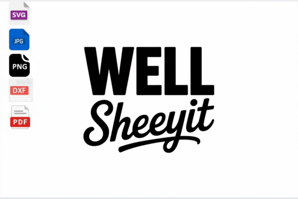 Well Sheeyit SVG Funny Quote Cut File Review: A Designer’s Perspective