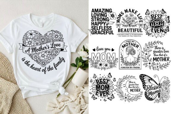 Wildflower Mother’s Day Bundle SVG